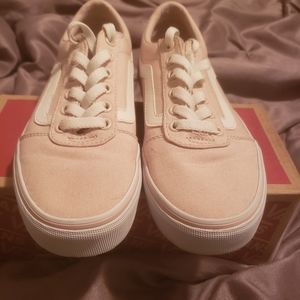 Vans light pink